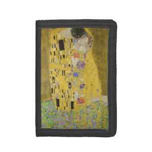 Cartera De 3 Hojas Gustav Klimt - El beso