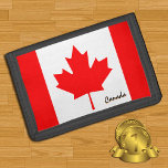 Cartera De 3 Hojas Moda de la bandera canadiense, patriotas canadiens<br><div class="desc">WALLETS: Moda de la bandera de Canadá - amo a mi país,  regalos de viaje,  cumpleaños del abuelo,  patriotas nacionales / hinchas deportivos</div>