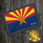 Cartera De 3 Hojas Moda de la bandera de Arizona, patriotas del Estad<br><div class="desc">Carteras patrióticas con la bandera de Arizona del estado de EE.UU. - amar a mi país,  regalos de viaje,  cumpleaños de los abuelos,  patriotas nacionales / hinchas deportivos</div>