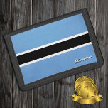 Cartera De 3 Hojas Moda de la bandera de Botswana, patriotas de Botsw<br><div class="desc">WALLETS: Moda de la bandera de Botswana y Botswana - amo a mi país,  regalos de viaje,  cumpleaños del abuelo,  patriotas nacionales / hinchas deportivos</div>