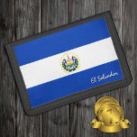 Cartera De 3 Hojas Moda de la bandera de El Salvador, patriotas de El<br><div class="desc">WALLETS: Moda de la bandera de El Salvador y El Salvador - amo a mi país,  regalos de viaje,  cumpleaños del abuelo,  patriotas nacionales / hinchas deportivos</div>