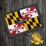 Cartera De 3 Hojas Moda de la bandera de Maryland, patriotas de los E<br><div class="desc">Montañas Patrióticas con el estado de la moda de Maryland en Estados Unidos - amar mi país,  regalos de viaje,  cumpleaños del abuelo,  patriotas nacionales / hinchas deportivos</div>