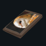 CARTERA DE 3 HOJAS OWLS<br><div class="desc">Una hermosa y suave acuarela artística de una lechuza de granero.</div>