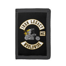 Velcro cerrar la billetera de ILMC World Wide