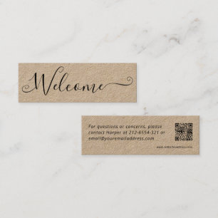 Cartera de regalo de alquiler de casa Tarjeta de b