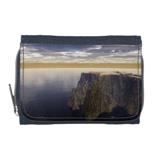cartera del dril de algodón con el monedero