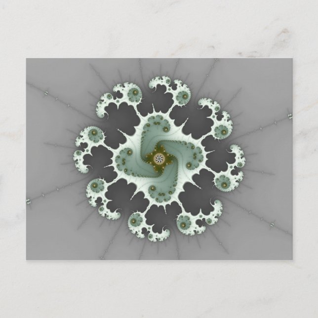 Cartera postal fractal (Anverso)