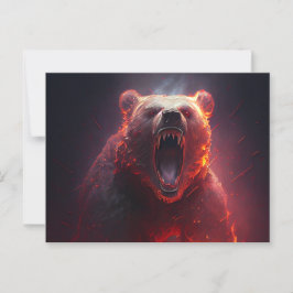 Cartes Postales bear red