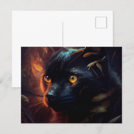 Cartes Postales Black Cat
