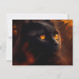 Cartes Postales Black Cat