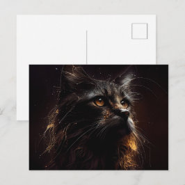 Cartes Postales Black Cat