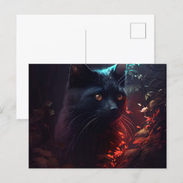 Cartes Postales Black Cat