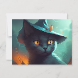 Cartes Postales Cat Halloween