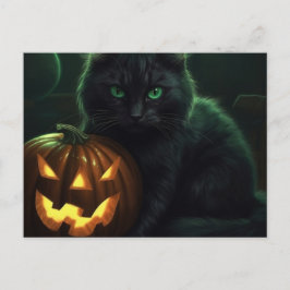 Cartes Postales Cat Halloween