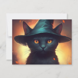 Cartes Postales Cat Halloween