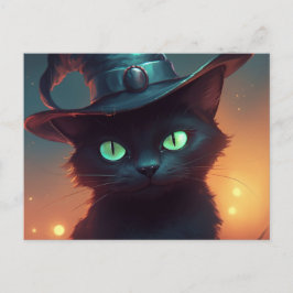 Cartes Postales Cat Halloween