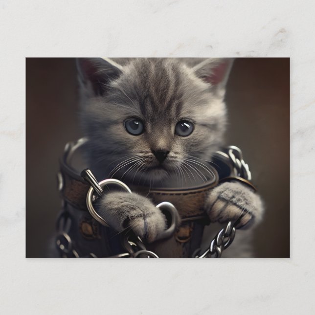 Cartes Postales Cat prisoner (Anverso)