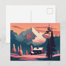 Cartes Postales hiver