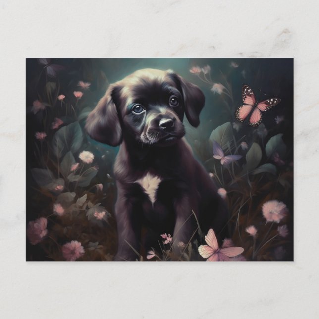 Cartes Postales Puppy (Anverso)