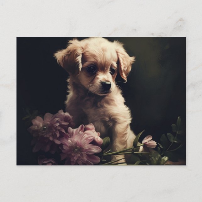 Cartes Postales Puppy (Anverso)
