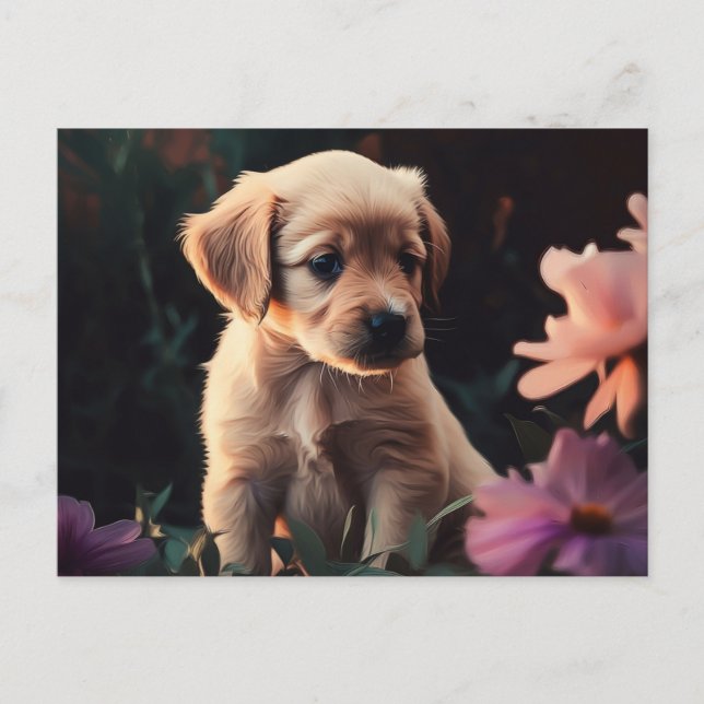 Cartes Postales Puppy (Anverso)