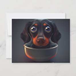 Cartes Postales Puppy Divers