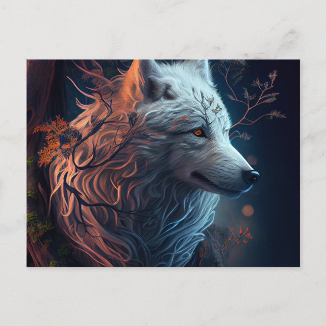 Cartes Postales  White Wolf (Anverso)