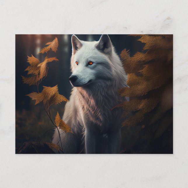 Cartes Postales  White Wolf (Anverso)