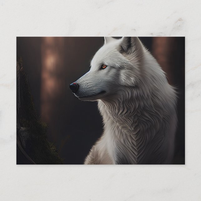 Cartes Postales  White Wolf (Anverso)