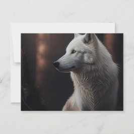 Cartes Postales  White Wolf