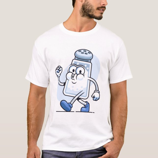 cartón - camiseta de química divertida (Anverso)