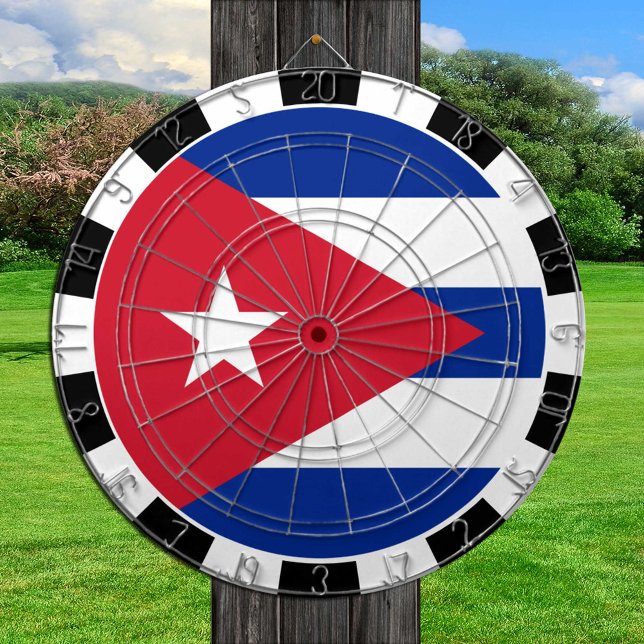 Cartón cubano y tablero de juego Bandera cubana (Subido por el creador)