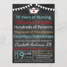 Cartón de invitaciones a jubilaciones