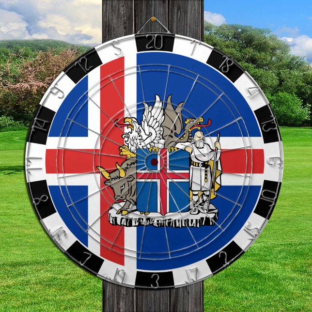 Cartón de Islandia, tablero de juegos, bandera isl (Subido por el creador)
