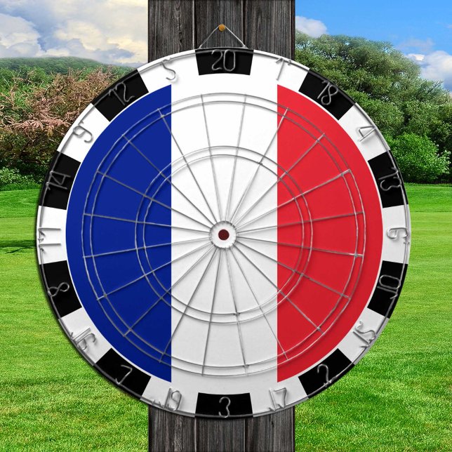 Cartón francés y tablero de juego con bandera fran (Subido por el creador)
