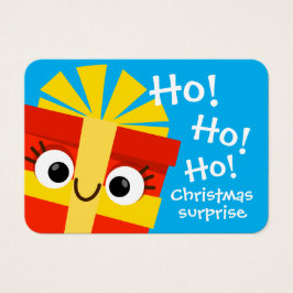 Cartoon Christmas Gift Card for Kids – Surprise