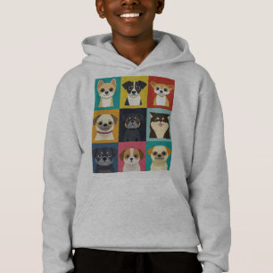 Cartoon Dogs Hoodie