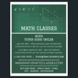 Cartucho matemático, publicidad de clases matemáti<br><div class="desc">Cartel Mathemico,  Clases De Matemáticas,  Volantes De Publicidad Por La Tienda De Tarjetas De Negocios.</div>