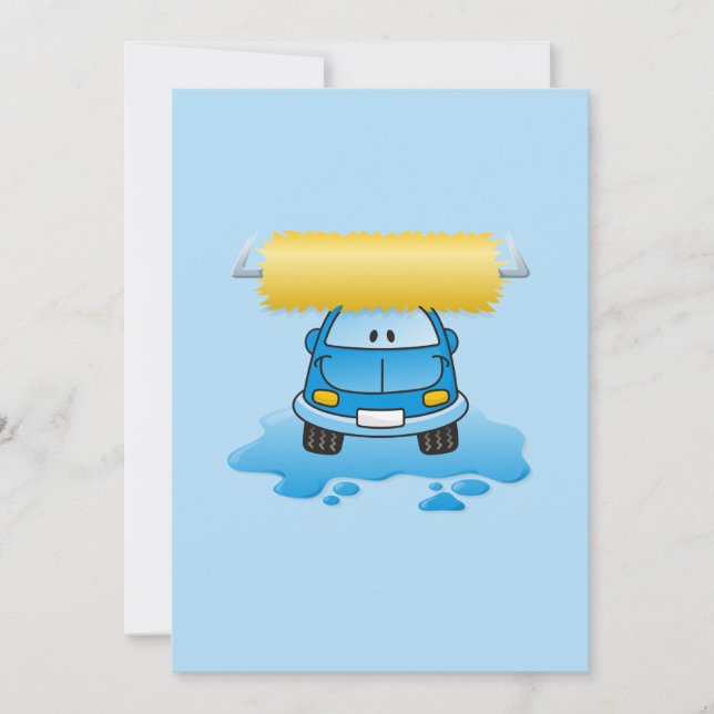 Carwash cartoon (Anverso)