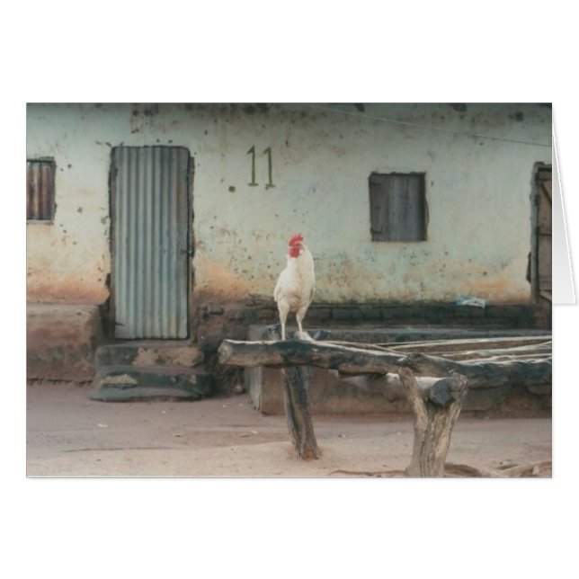 Casa #11, serie del pueblo de Gambia (Anverso (Horizontal))