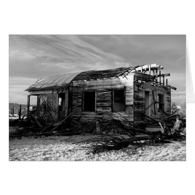 Casa Abandonada En Kelso California (Anverso (Horizontal))