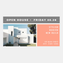 Casa abierta Facebook que enumera casero moderno