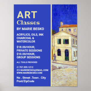 Casa Amarilla De Vincent Van Gogh, Clases De Arte