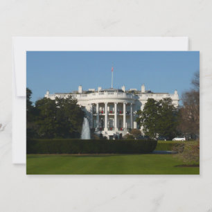 Casa Blanca de Navidad para las Fiestas Washington