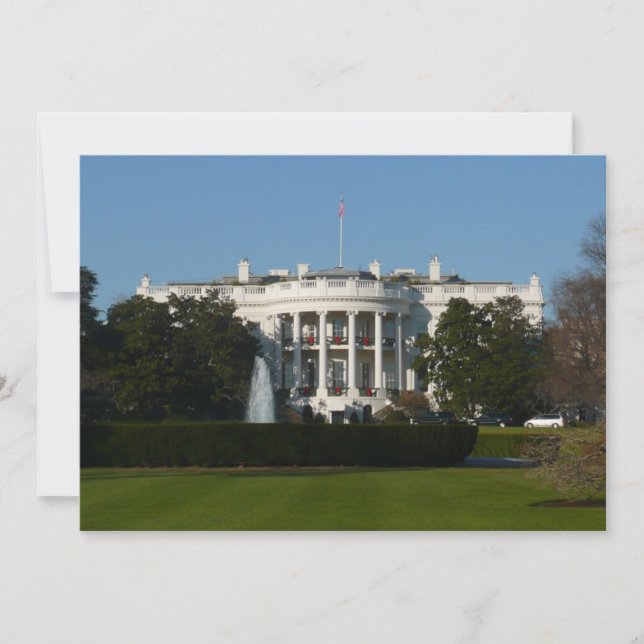 Casa Blanca navidades de días festivos Washington  (Anverso)