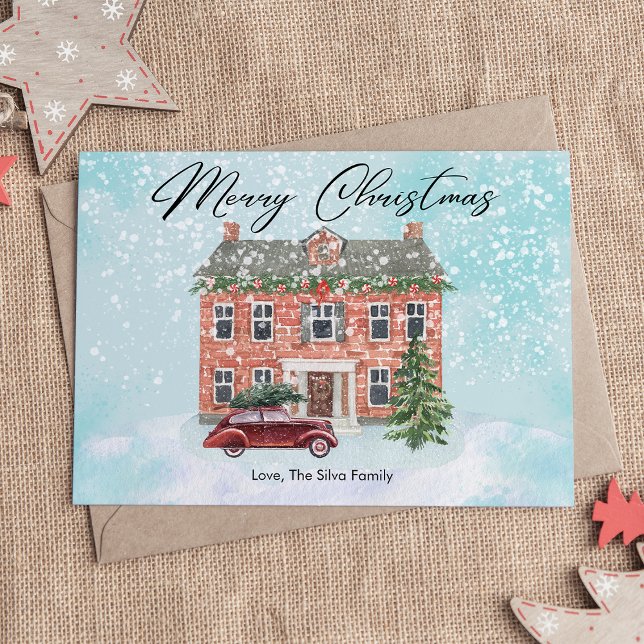 Casa Bonita y Navidad con Nieve Flat (Subido por el creador)