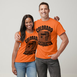 Casa Colorado de camiseta Saquatch