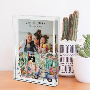 Casa de Abuela Foto Personalizada