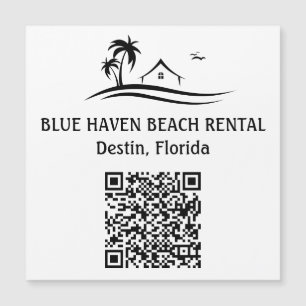 Casa de alquiler en la playa Código QR STR Vacacio