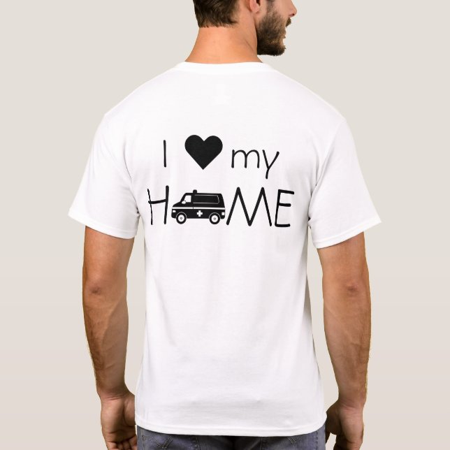 Casa de Ambulancia I camiseta (Reverso)